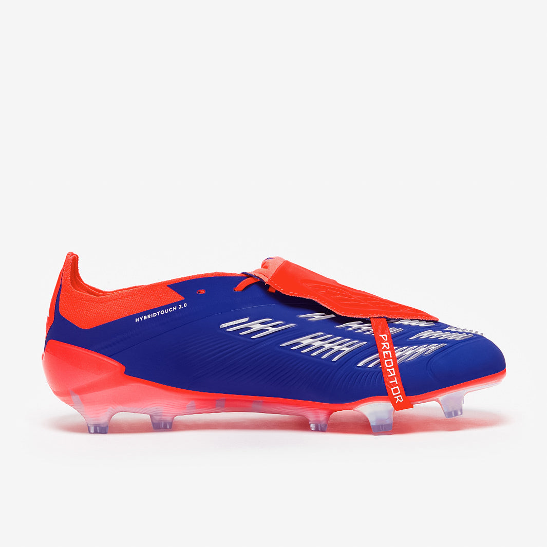 Adidas Predator Elite Tongue FG Football Boots Lucid Blue/Ftwr White/Solar Red