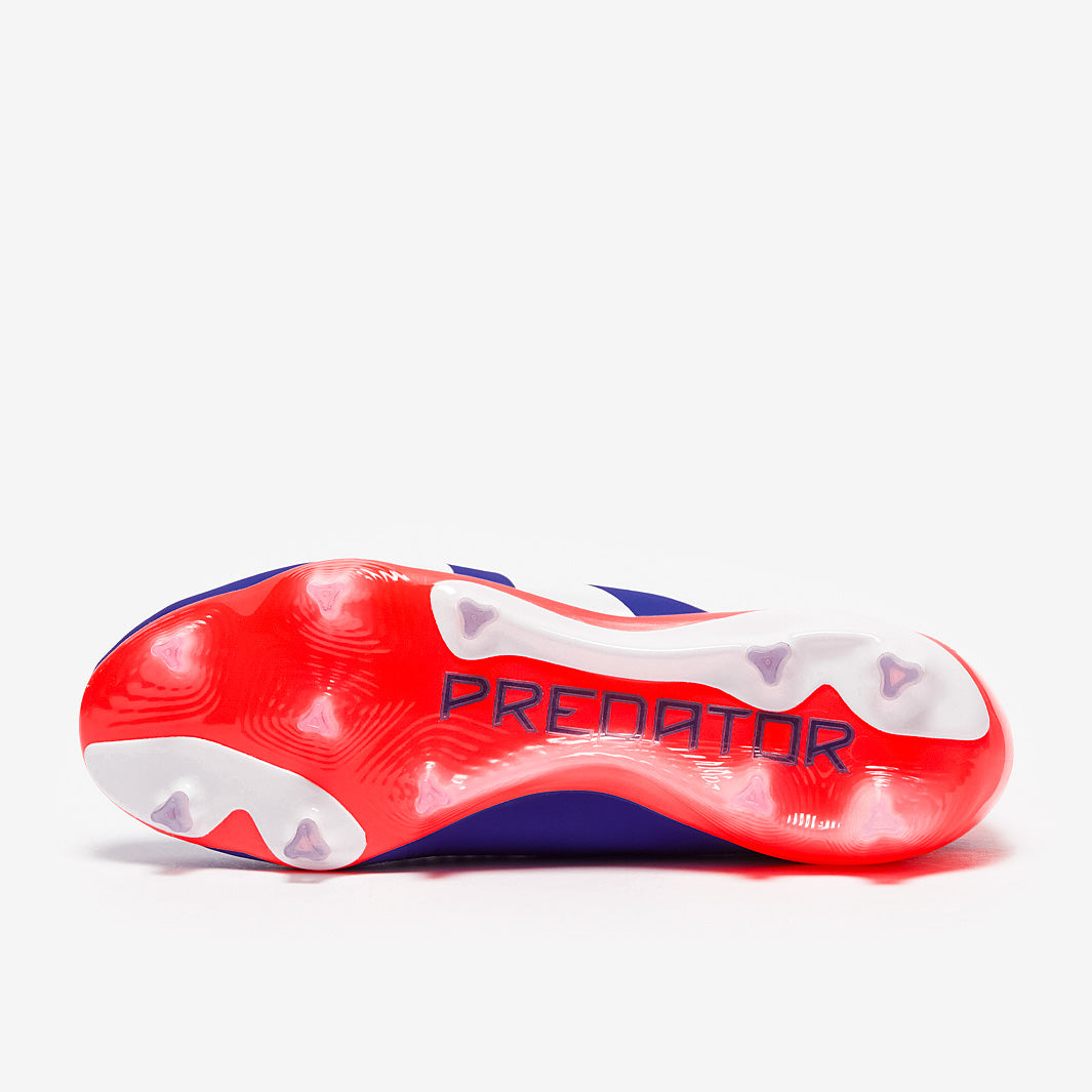 Adidas Predator Elite FG Football Boots Lucid Blue/Ftwr White/Solar Red