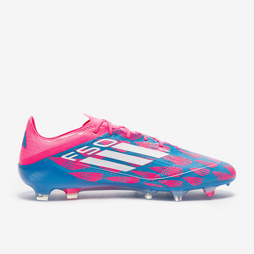 Adidas F50 Elite FG Football Boots Solar Blue/White/Solar Pink