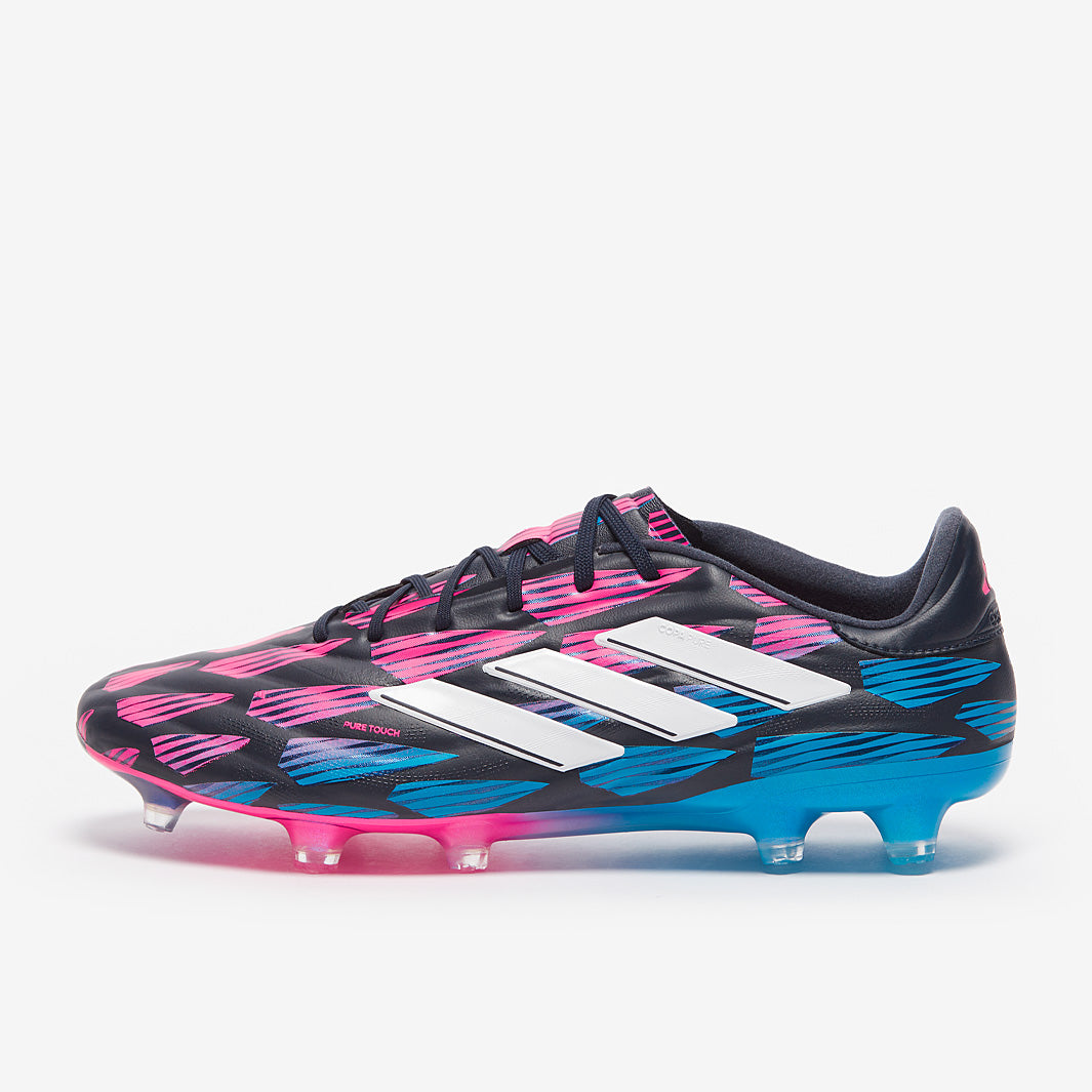 adidas Copa Pure 2 Elite Leather FG Football Boots Legend Ink/FTWR White/Solar Pink