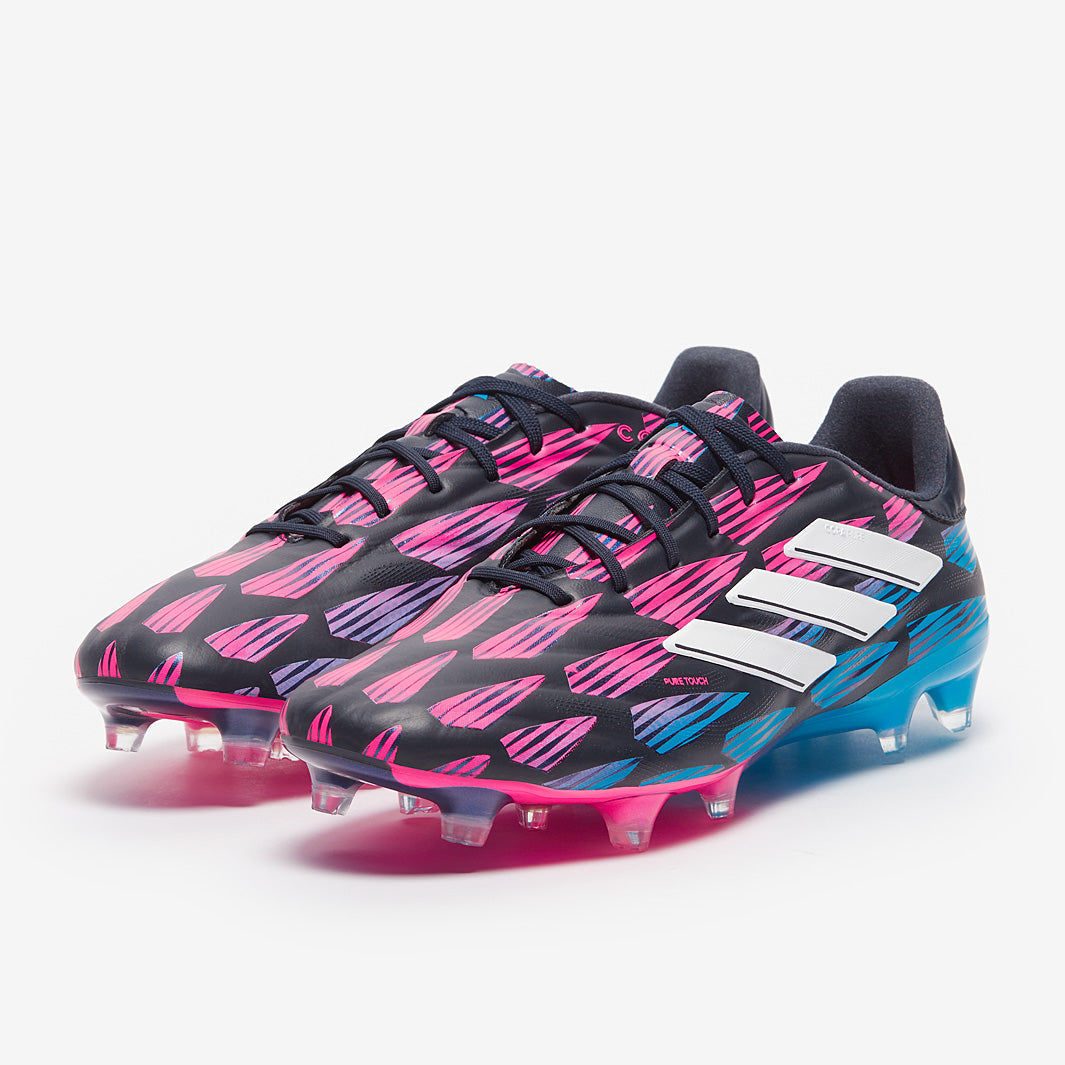 adidas Copa Pure 2 Elite Leather FG Football Boots Legend Ink/FTWR White/Solar Pink