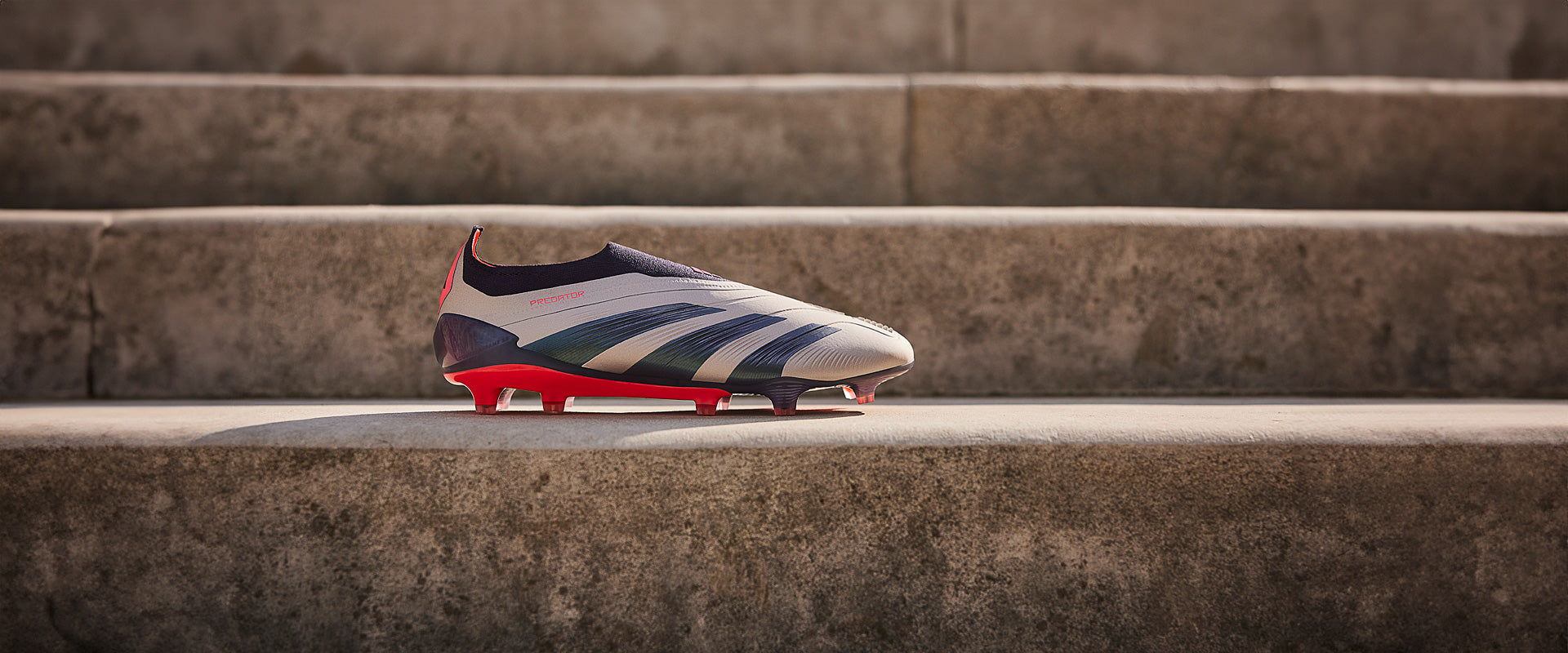 Adidas Predator Elite Laceless FG Football Boots Platin Met/Aurora Black/Carbon