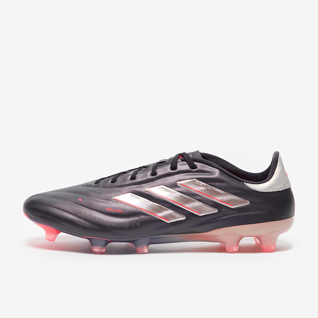 Adidas Copa Pure 2 Elite Leather FG Football Boots Aurora Black/Platin Met/Turbo