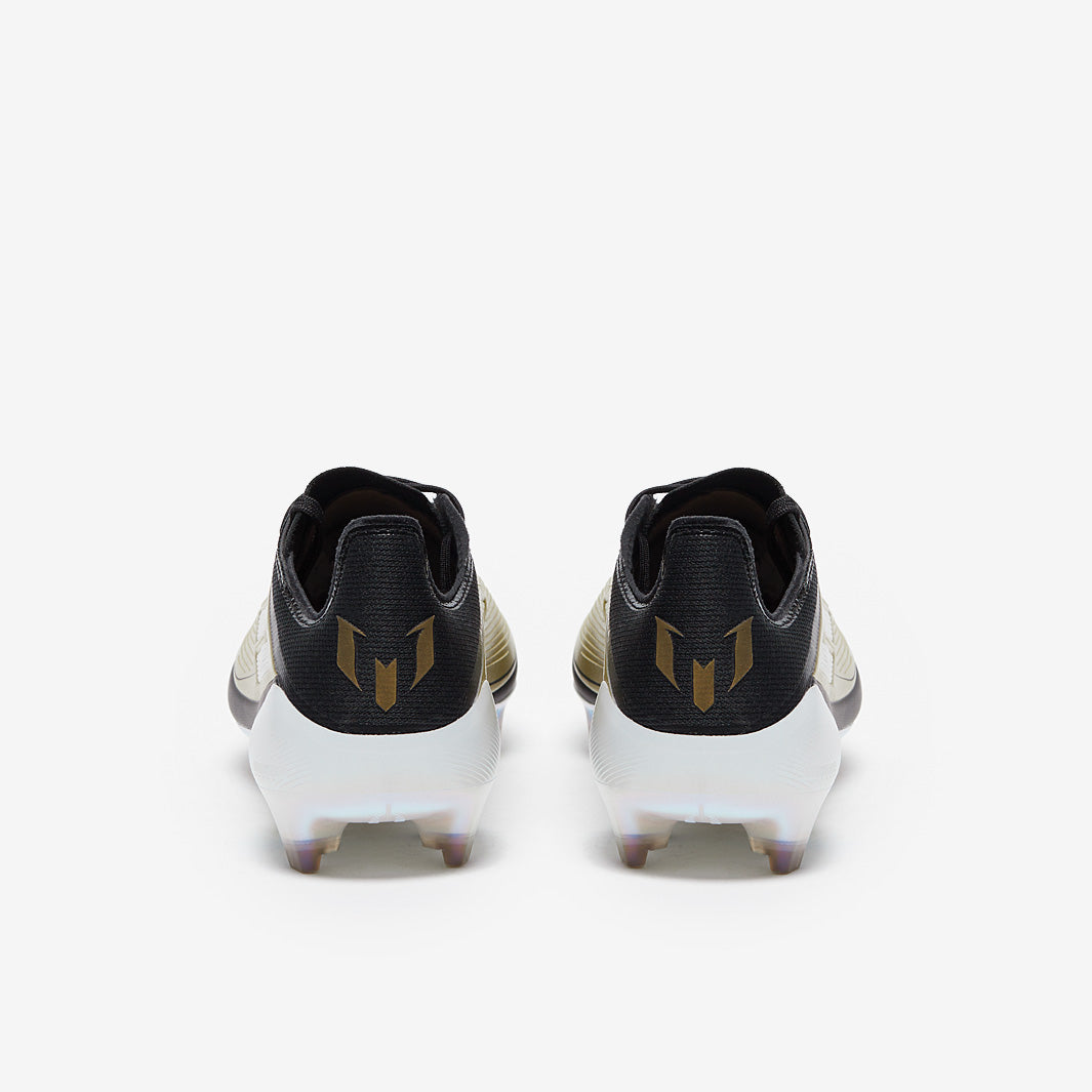 Adidas F50 X Messi Elite FG Football Boots Gold Met/Ftwr White/Core Black