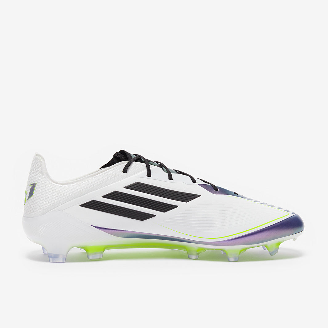 Adidas F50 X Messi Elite FG Football Boots Ftwr White/Core Black/Unity Purple