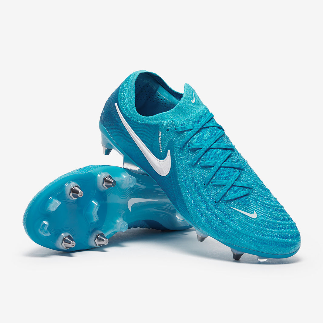 Nike Phantom GX II Elite SG-Pro Player Edition Football Boots Blue Fury/White