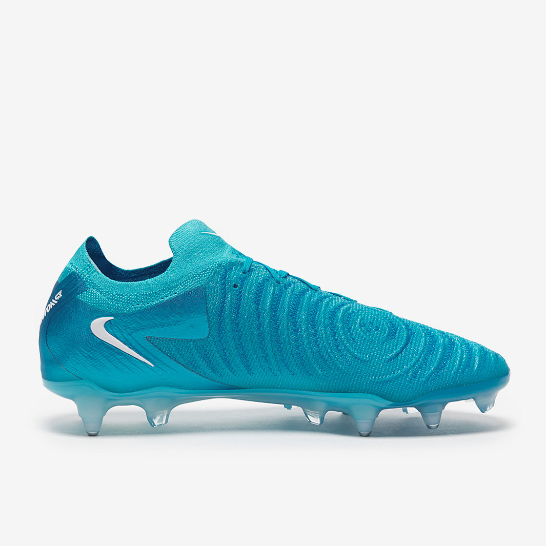 Nike Phantom GX II Elite SG-Pro Anti-Clog Football Boots Blue Fury/White