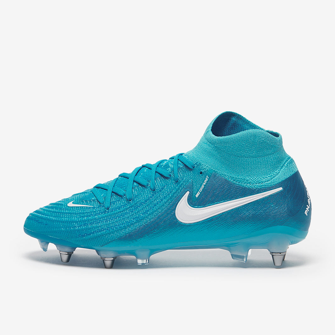 Nike Phantom Luna II Elite SG-Pro Player Edition Football Boots Blue Fury/White