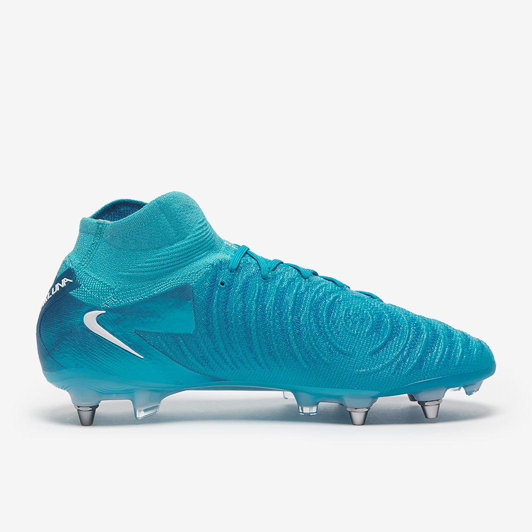 Nike Phantom Luna II Elite SG-Pro Player Edition Football Boots Blue Fury/White