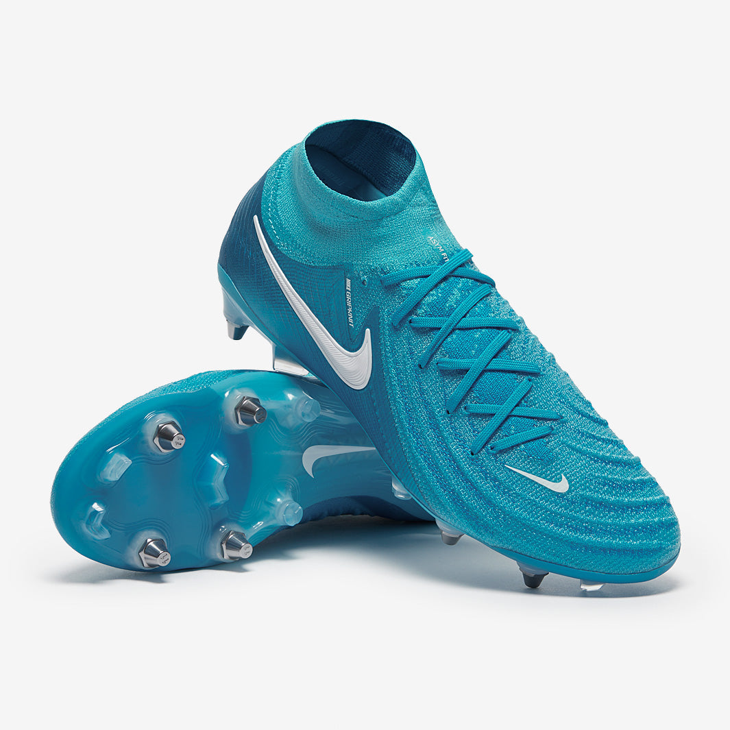 Nike Phantom Luna II Elite SG-Pro Player Edition Football Boots Blue Fury/White