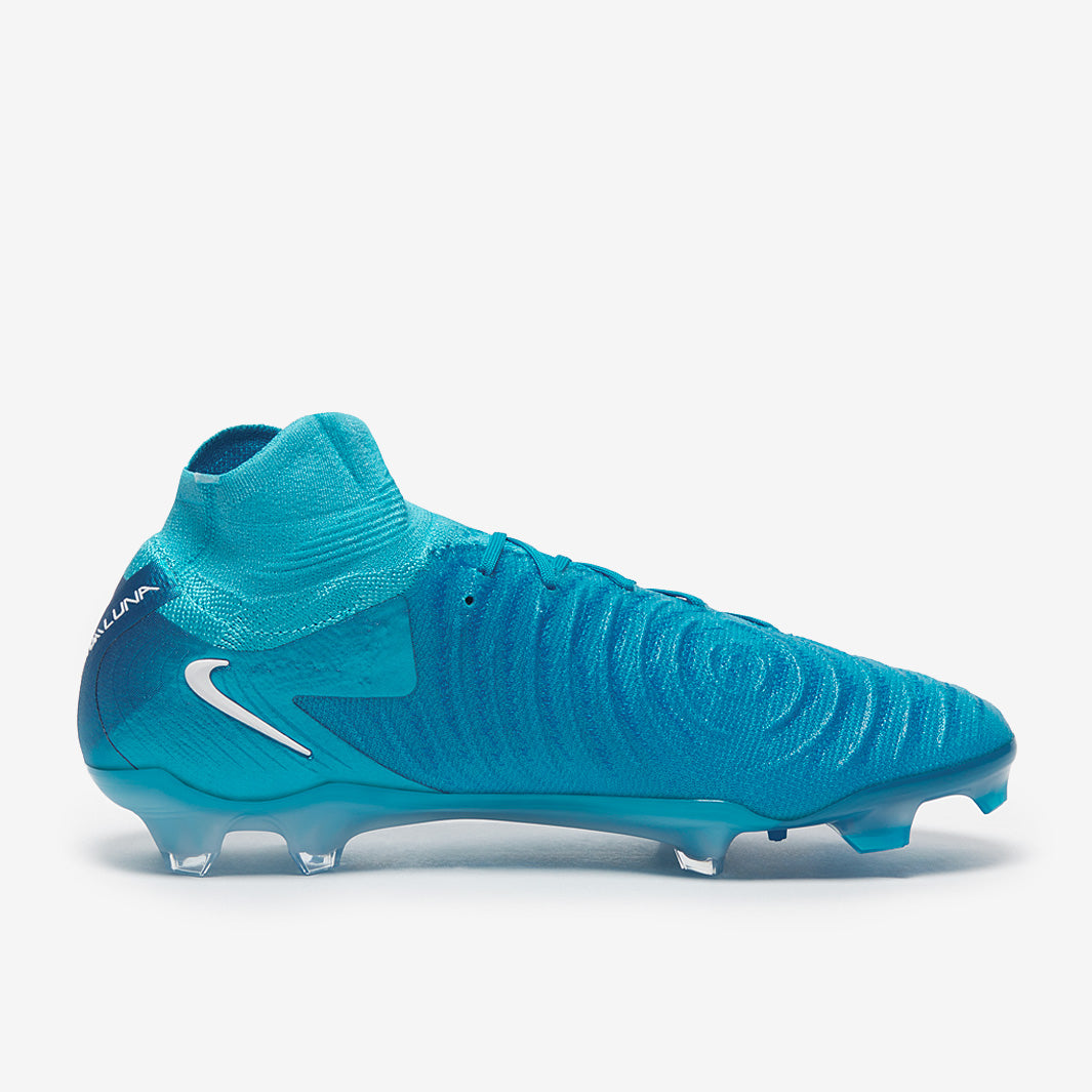 Nike Phantom Luna II Elite FG Football Boots Blue Fury/White