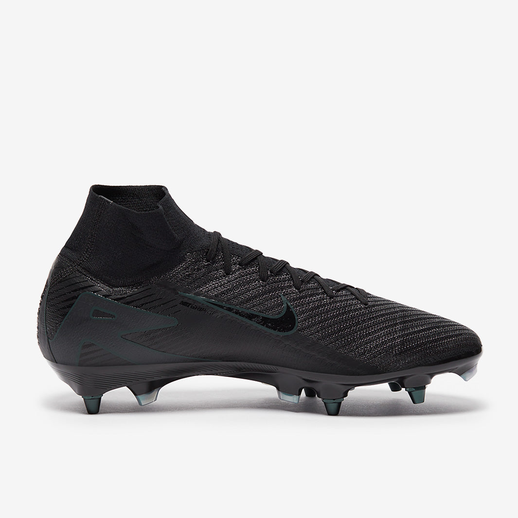 Nike Air Zoom Mercurial Superfly X Elite SG-Pro Football Boots Black/Black/Deep Jungle