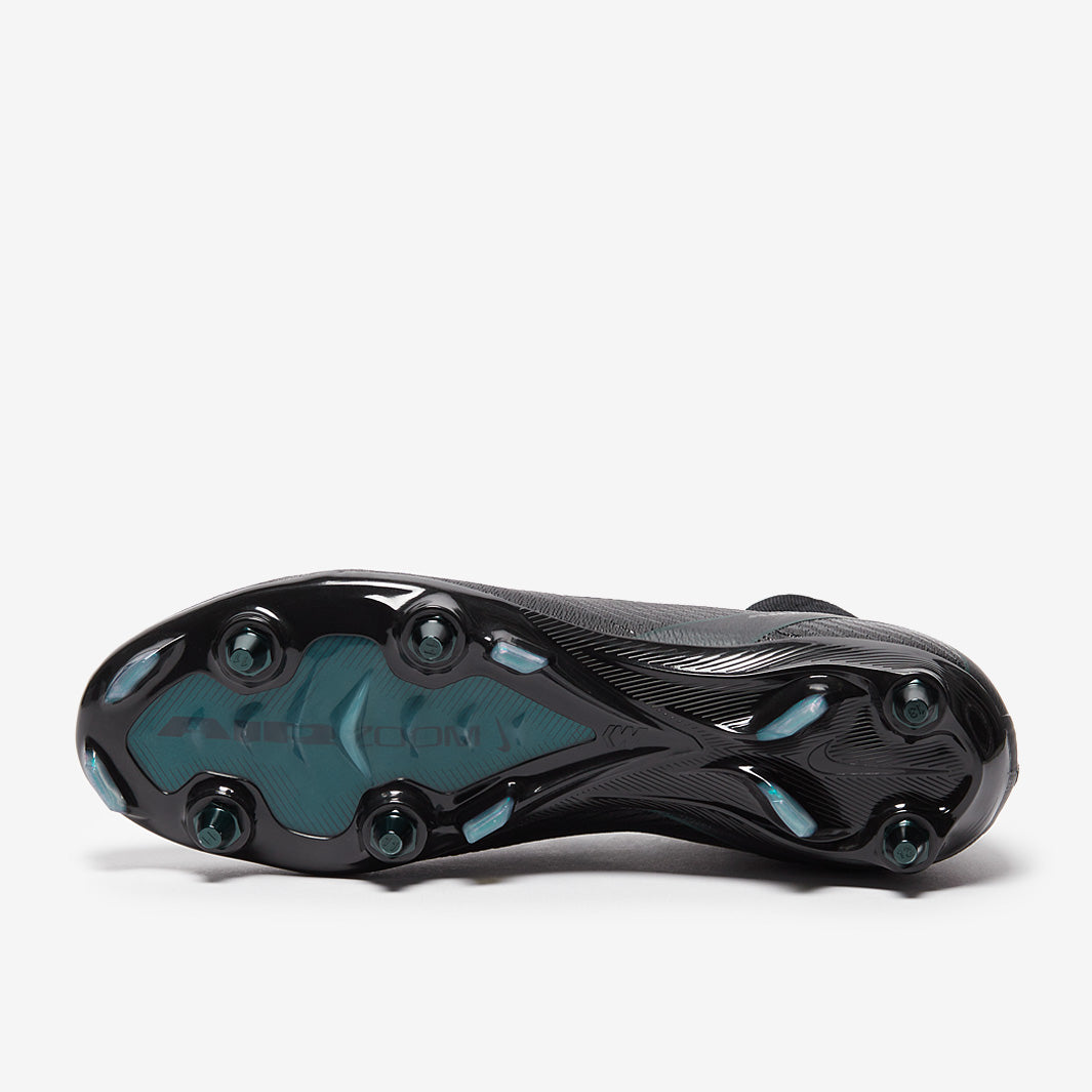 Nike Air Zoom Mercurial Superfly X Elite SG-Pro Football Boots Black/Black/Deep Jungle