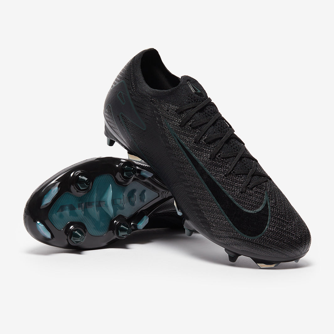 Nike Air Zoom Mercurial Vapor XVI Elite SG-Pro Football Boots Black/Black/Deep Jungle