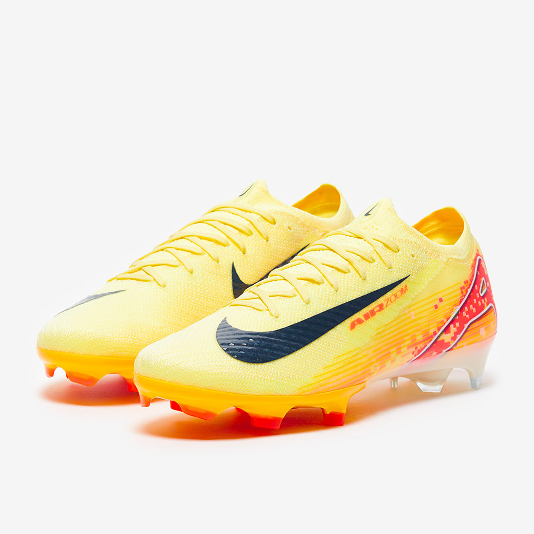 Nike Air Zoom Mercurial Vapor XVI Elite x Mbappe FG Football Boots Lt Laser Orange/Armory Navy