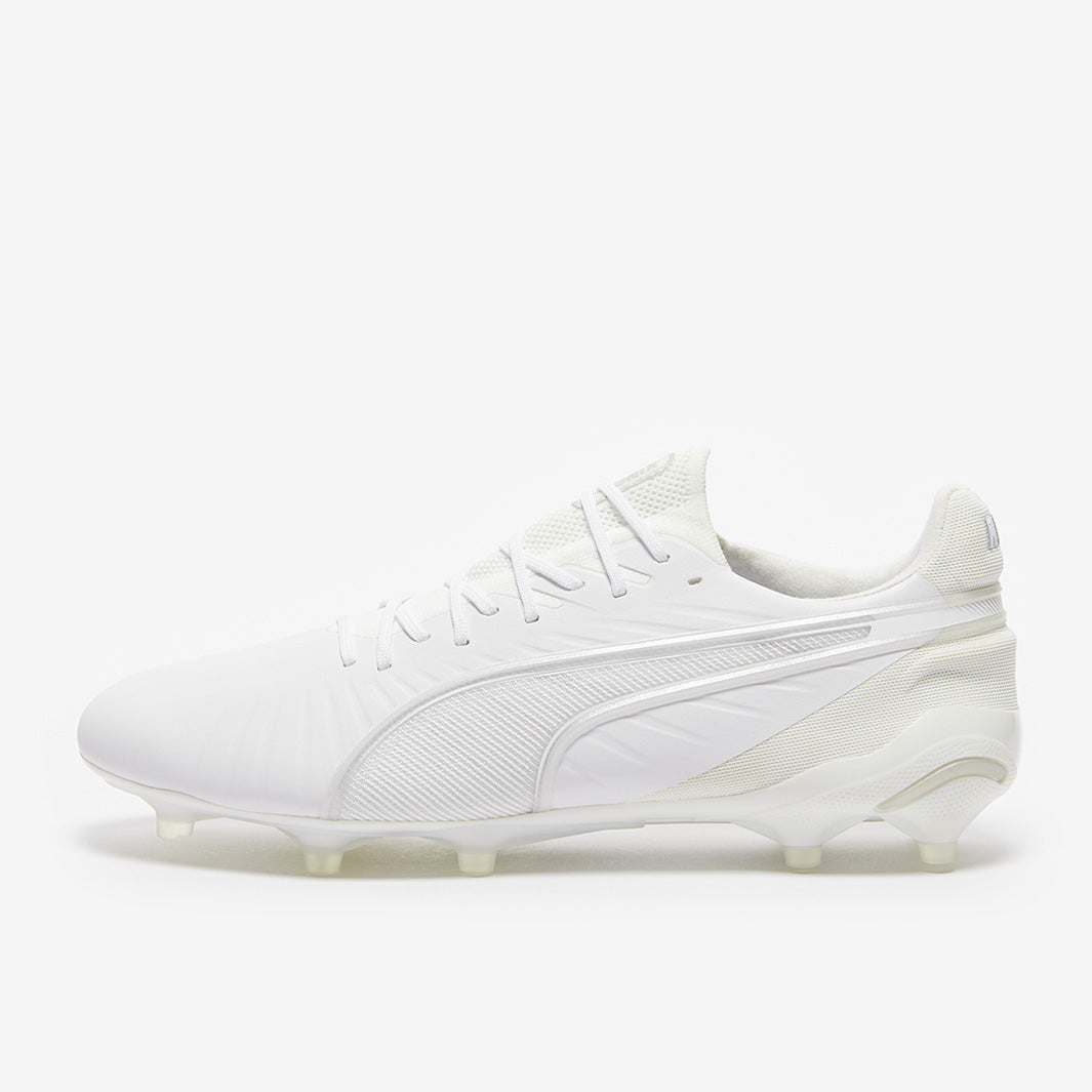 Puma King Ultimate FG/AG Football Boots Puma White/Puma White