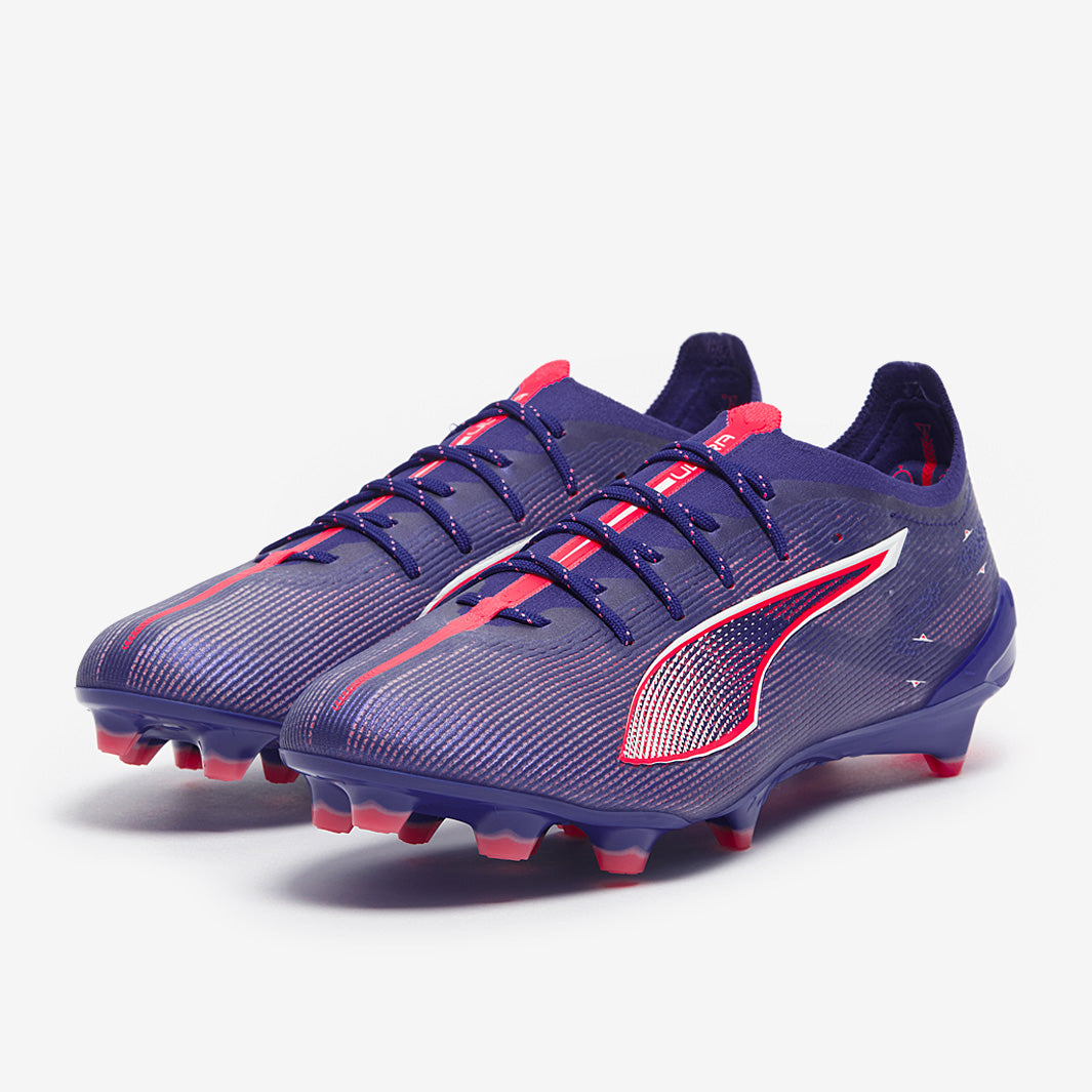 Puma Ultra 5 Ultimate FG Football Boots Lapis Lazuli/Puma White/Sunset Glow