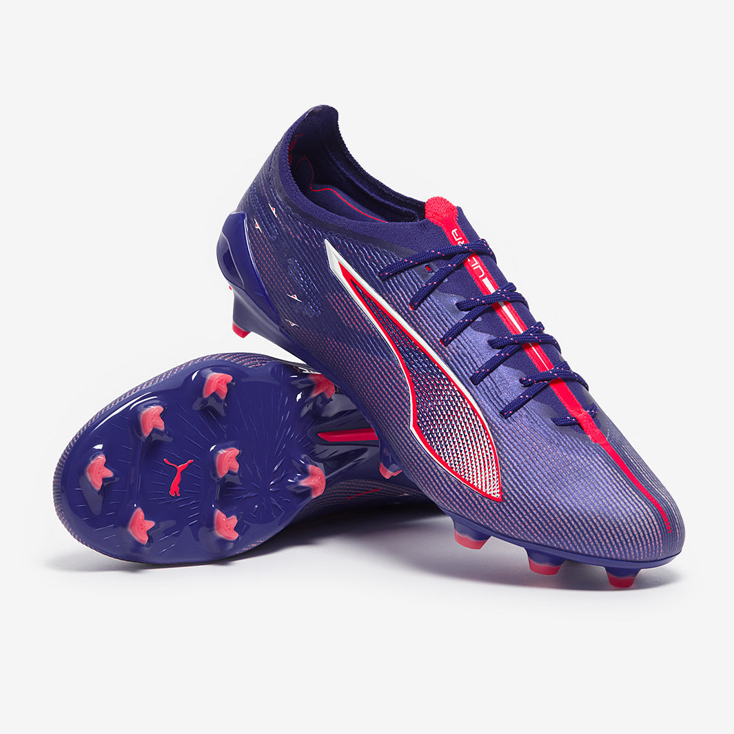 Puma Ultra 5 Ultimate FG Football Boots Lapis Lazuli/Puma White/Sunset Glow