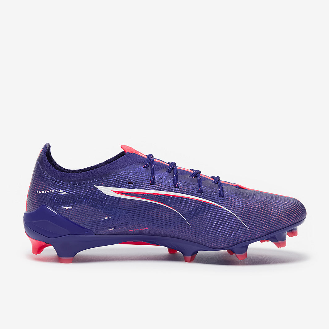 Puma Women's Ultra 5 Ultimate FG Football Boots Lapis Lazuli/Puma White/Sunset Glow