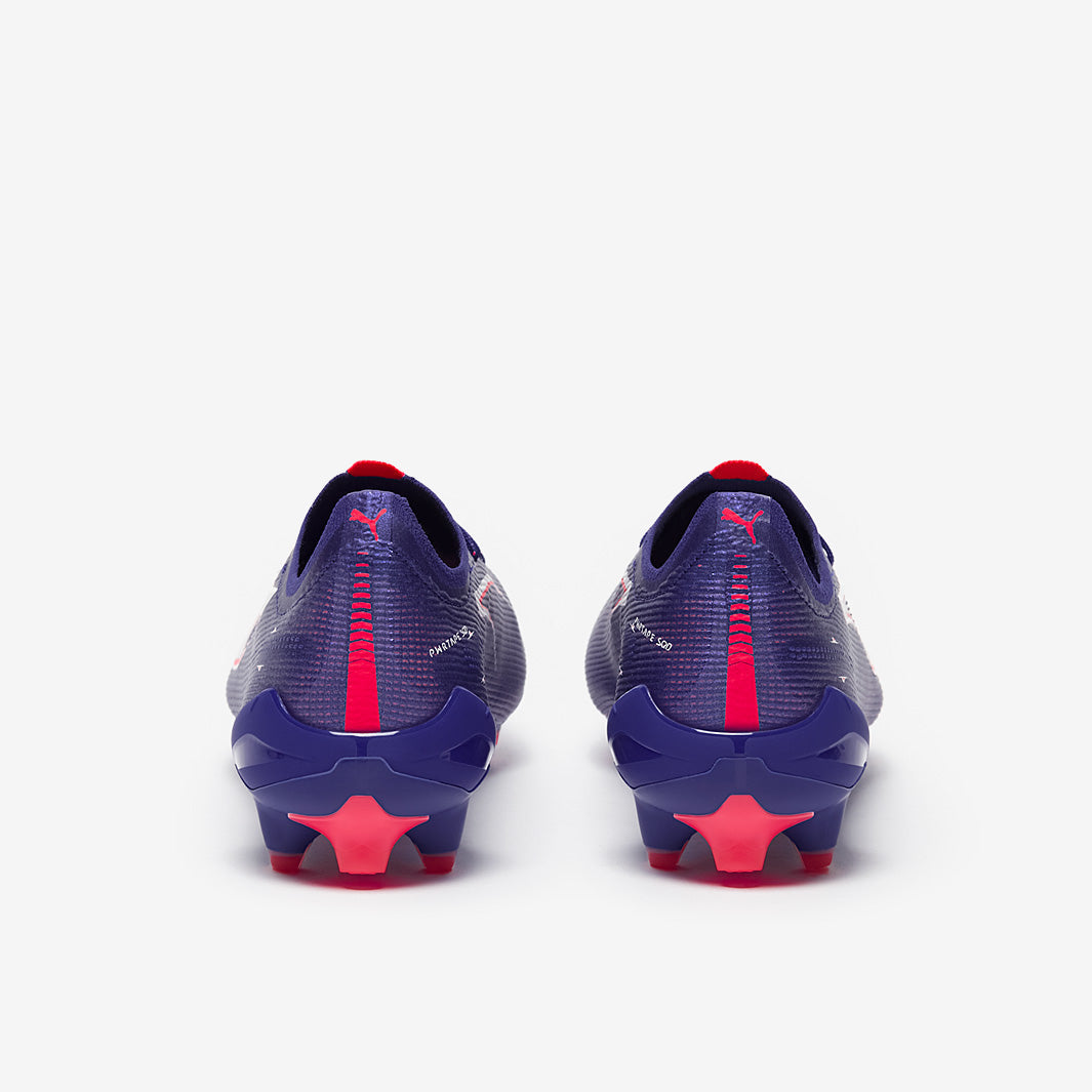 Puma Women's Ultra 5 Ultimate FG Football Boots Lapis Lazuli/Puma White/Sunset Glow