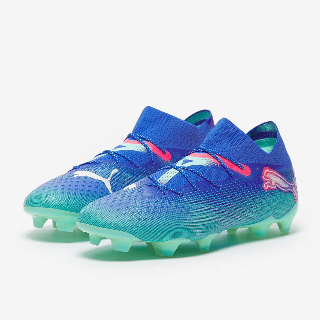 Puma Future 7 Ultimate FG/AG Football Boots Bluemazing/Puma White/Electric Peppermint