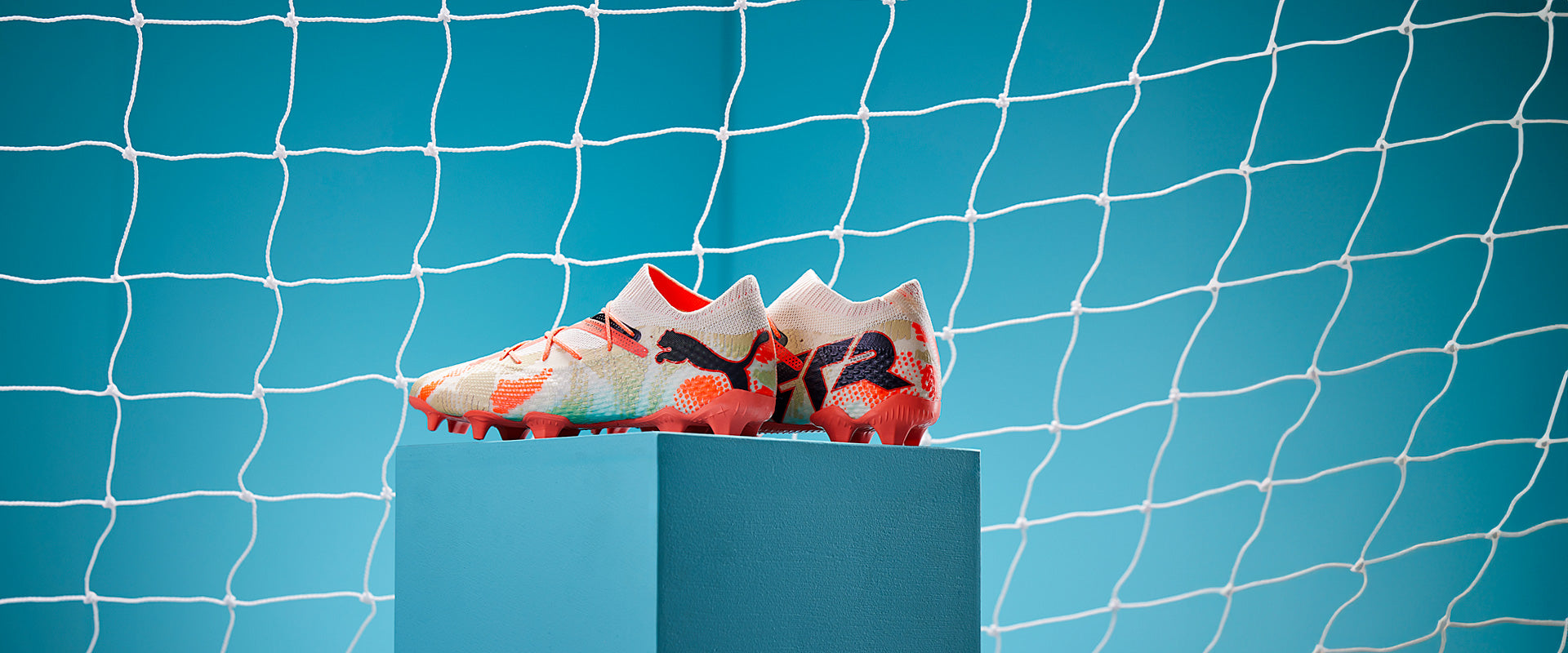 Puma Future 7 Ultimate FG/AG Football Boots Alpine Snow/Puma Black/Toasted Almond/Neon Sun