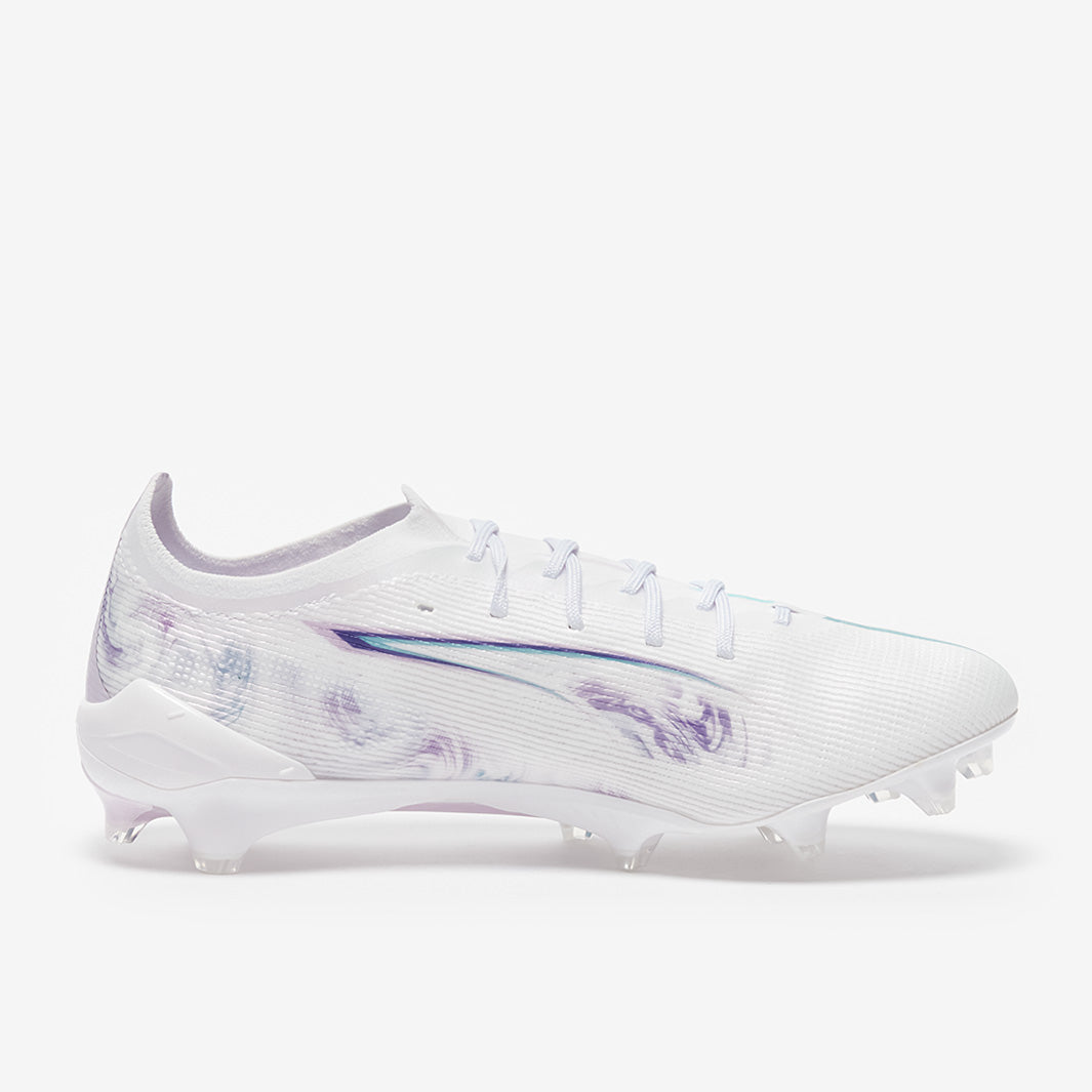 Puma Women's Ultra 5 Ultimate FG Football Boots Puma White/Puma Black/Spring Lavender
