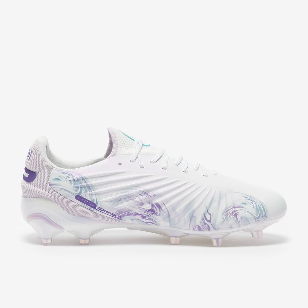 Puma Women's King Ultimate FG/AG Football Boots Puma White/Puma Black/Spring Lavender