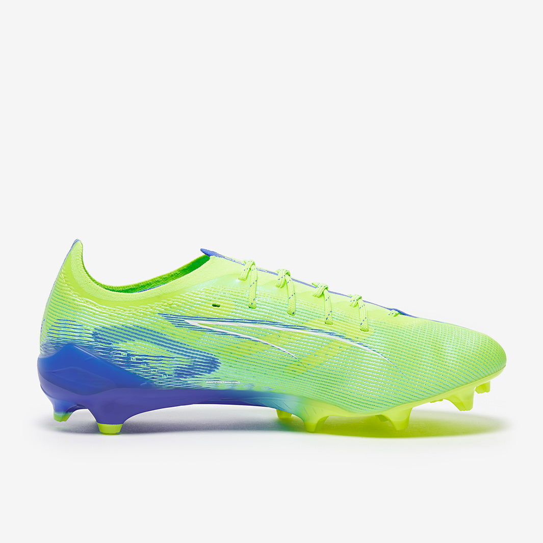 Puma Ultra 5 Ultimate FG Football Boots Fizzy Apple/Puma White/Bluemazing