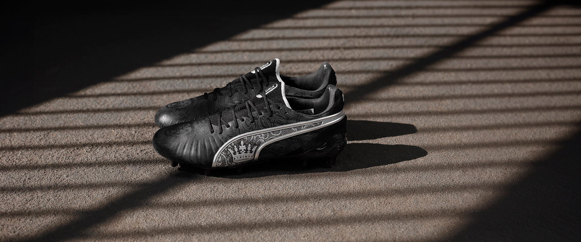 Puma King Ultimate FG/AG x Tattoo Football Boots Black/Chrome