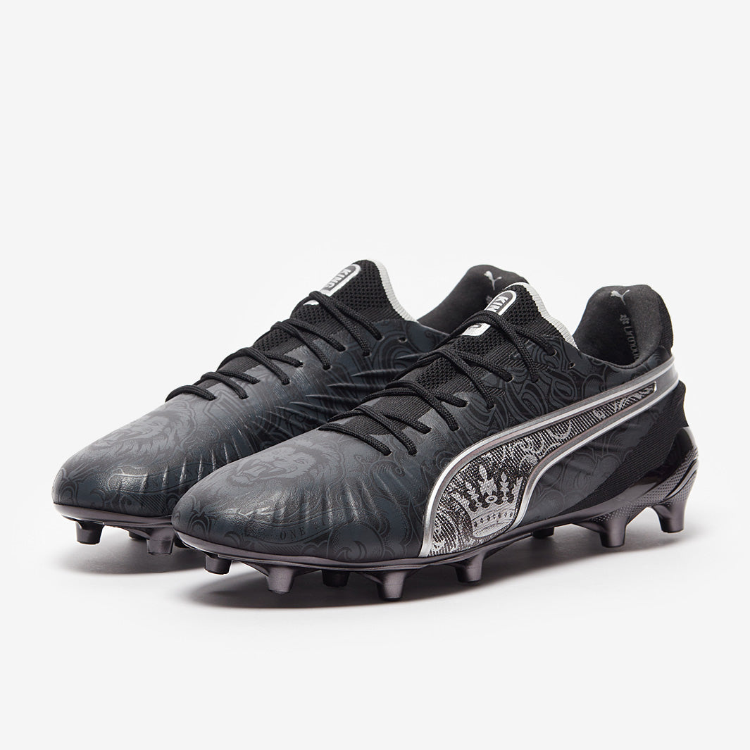 Puma King Ultimate FG/AG x Tattoo Football Boots Black/Chrome
