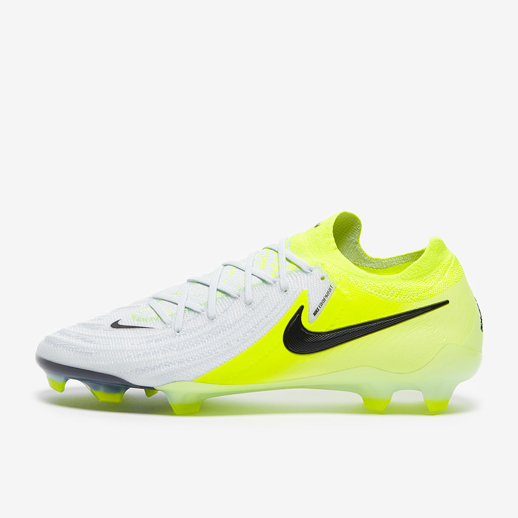 Nike Phantom GX II Elite FG Football Boots Metallic Silver/Black/Volt