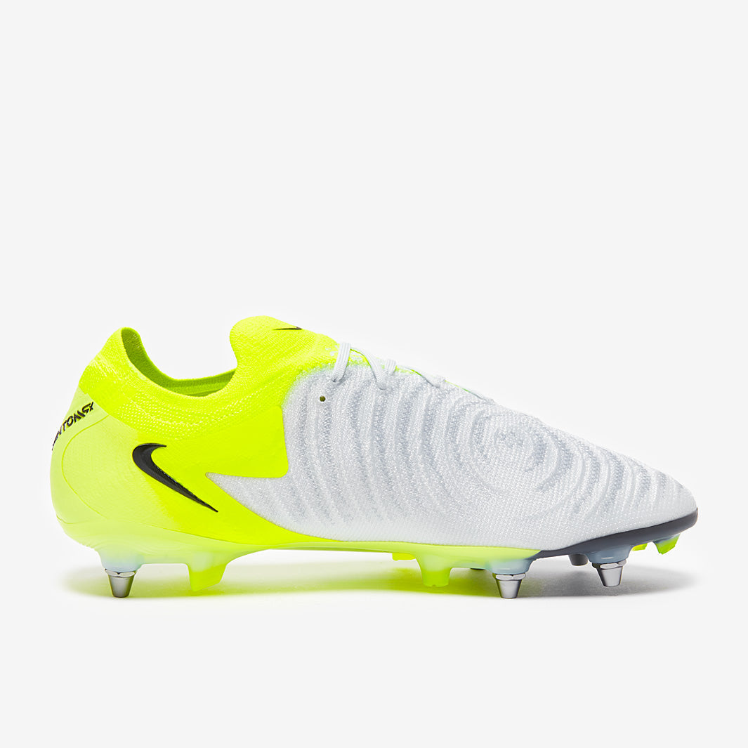Nike Phantom GX II Elite SG-Pro Player Edition Football Boots Metallic Silver/Black/Volt