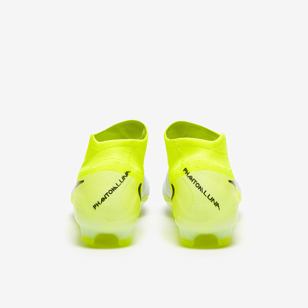 Nike Phantom Luna II Elite FG Football Boots Metallic Silver/Black/Volt