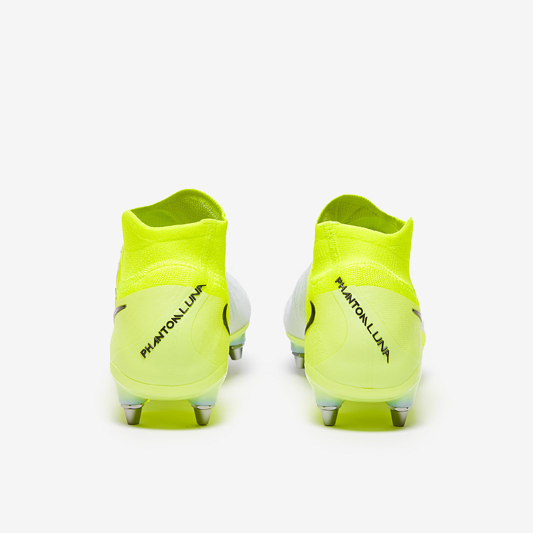 Nike Phantom Luna II Elite SG-Pro Player Edition Football Boots Metallic Silver/Black/Volt
