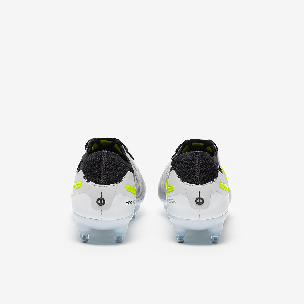 Nike Tiempo Legend X Elite SG-Pro Anti-Clog Football Boots Metallic Silver/Black/Volt