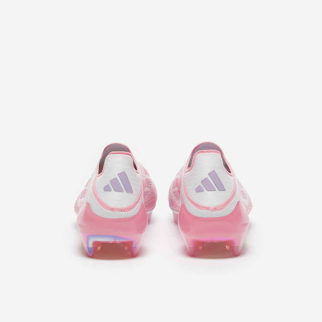 Adidas F50 Elite Laceless FG Football Boots Clear Pink/Purple Glow/Light Pink