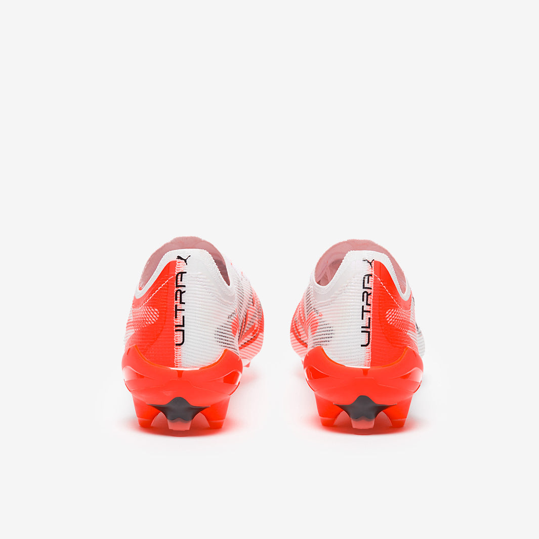 Puma Ultra 5 Ultimate FG Football Boots Puma White/Puma Black/Glowing Red