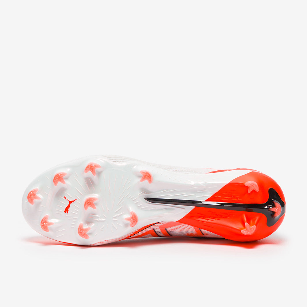 Puma Women's Ultra 5 Ultimate FG Football Boots Puma White/Puma Black/Glowing Red