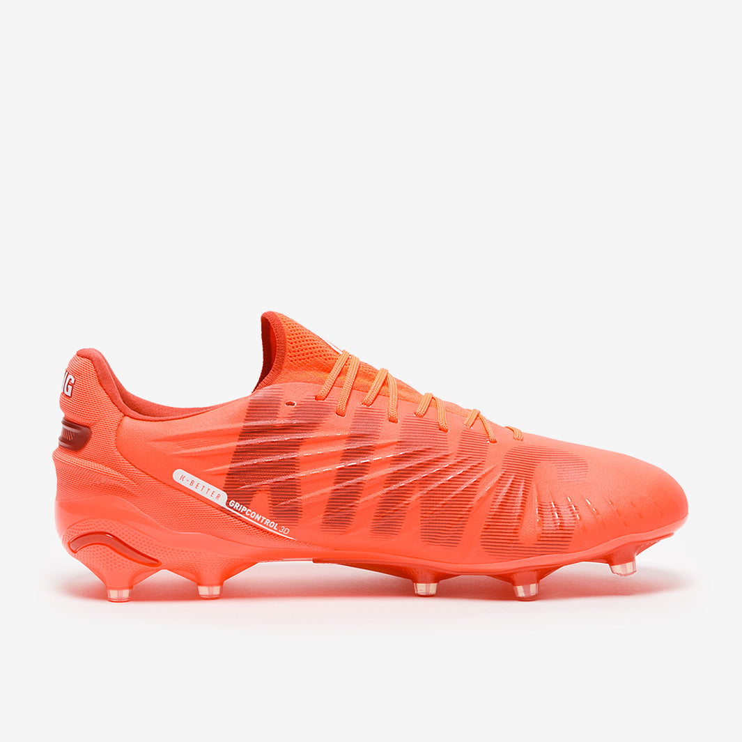 Puma King Ultimate FG/AG Football Boots Glowing Red/Puma White/Red Fire