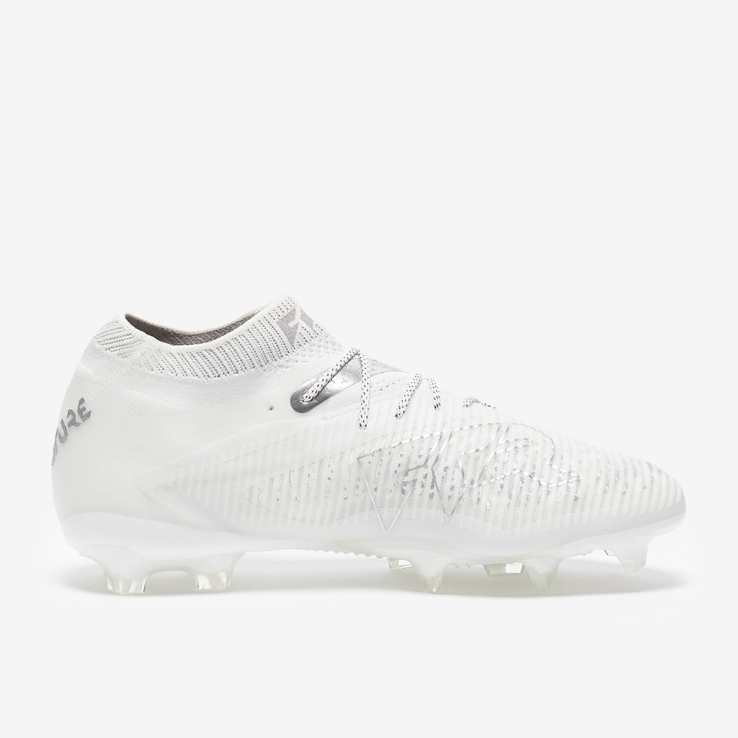 Puma Future 8 Ultimate FG Football Boots Puma White/Silver Mist/Cool Light Gray