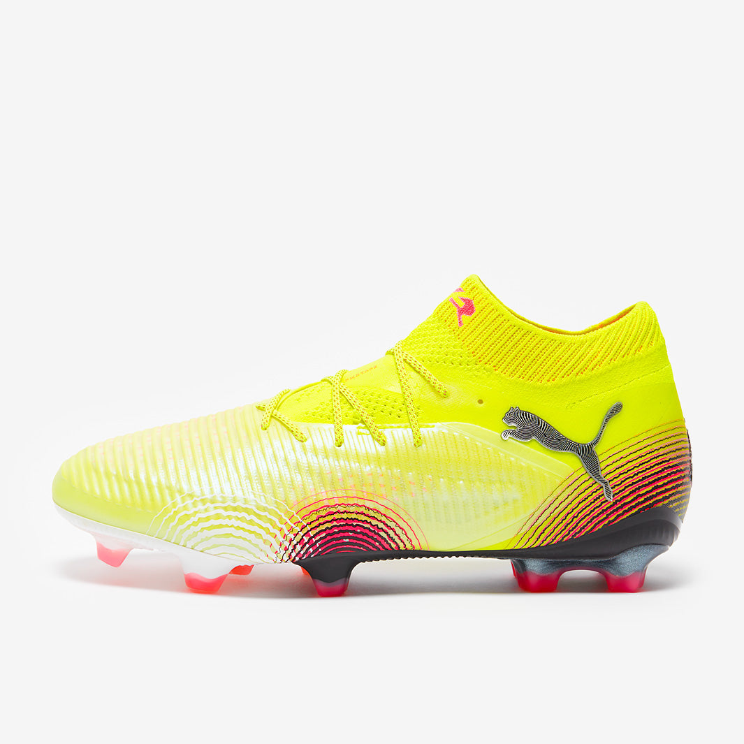 Puma Future 8 Ultimate FG Football Boots Yellow Alert/Puma Black/Sun Struck
