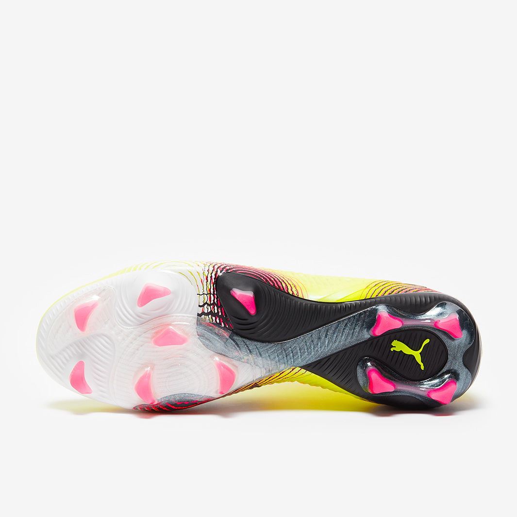 Puma Future 8 Ultimate FG Football Boots Yellow Alert/Puma Black/Sun Struck