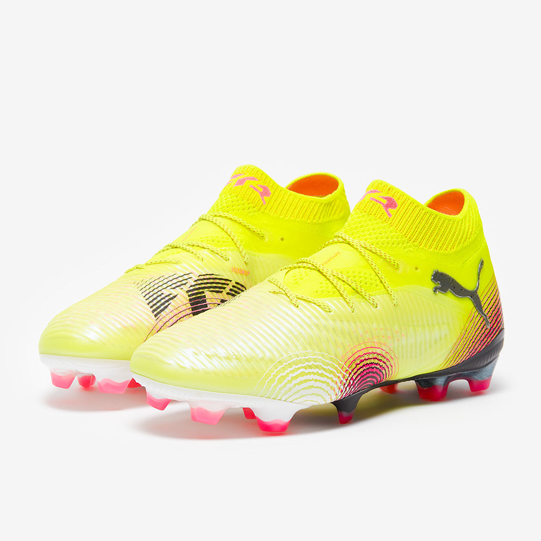 Puma Future 8 Ultimate FG Football Boots Yellow Alert/Puma Black/Sun Struck