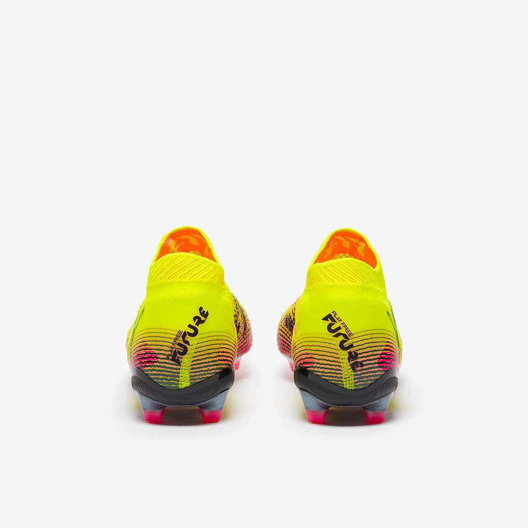 Puma Women's Future 8 Ultimate FG Football Boots Yellow Alert/Puma Black/Sun Struck