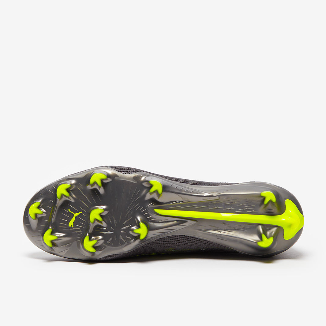 Puma Ultra 5 Ultimate FG Football Boots Matte Aged Silver/Yellow Alert/Sun Struck