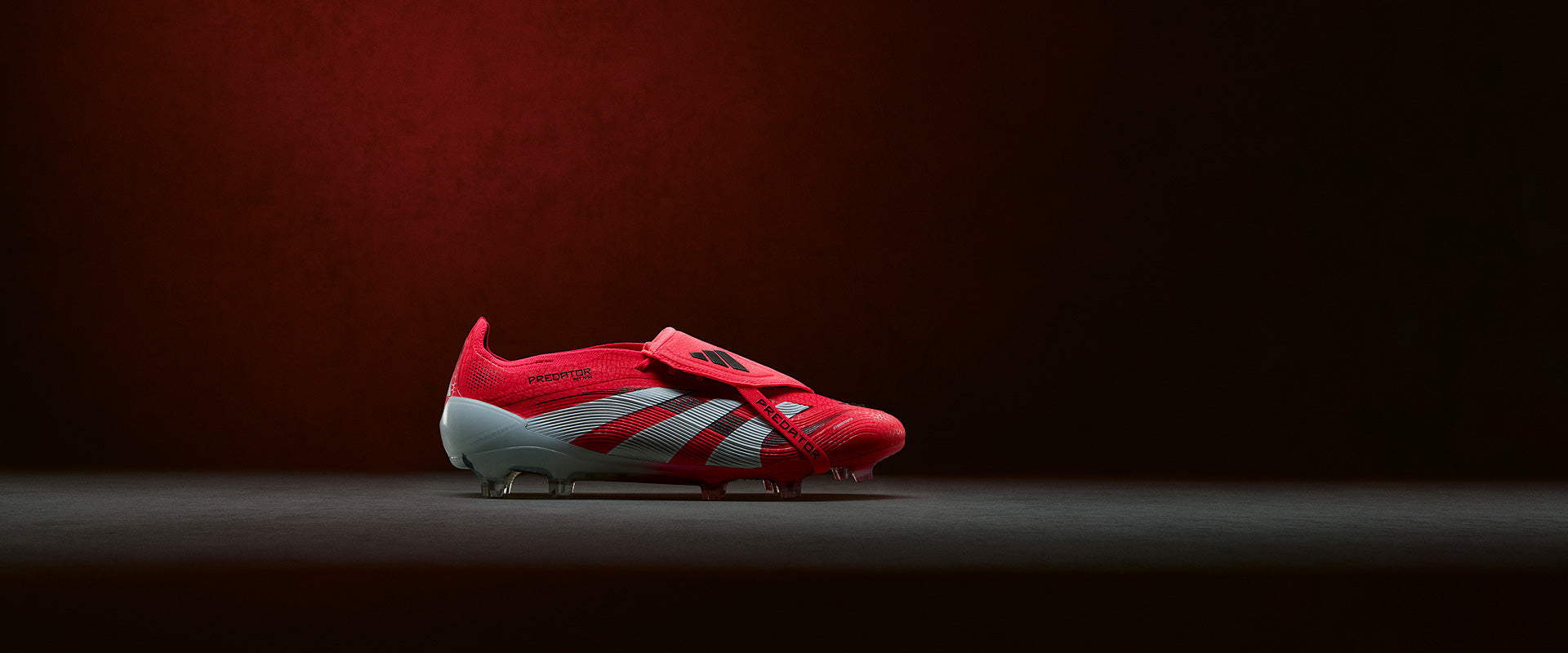 Adidas Predator Elite Tongue FG Football Boots Lucid Red/White/Black
