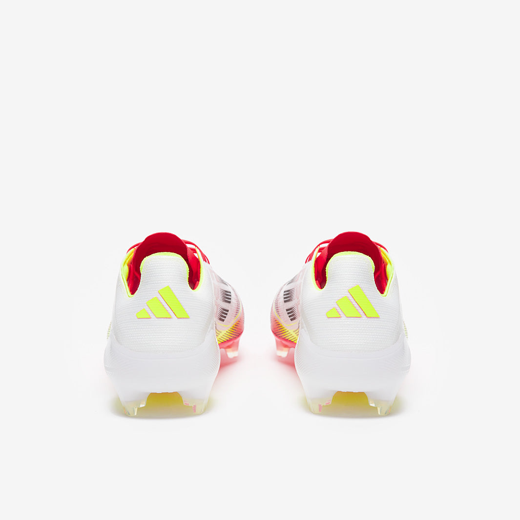 Adidas F50 Elite FG Football Boots White/Black/Solar Yellow