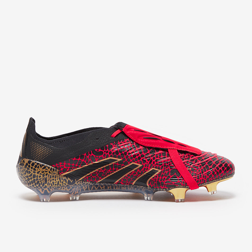 Adidas Predator Elite Tongue x Year of the Snake FG Football Boots Lucid Red/Gold Met/Black