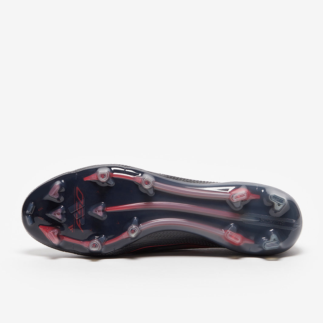 Adidas F50 Elite Laceless FG Football Boots Black/Iron Met/Lucid Red
